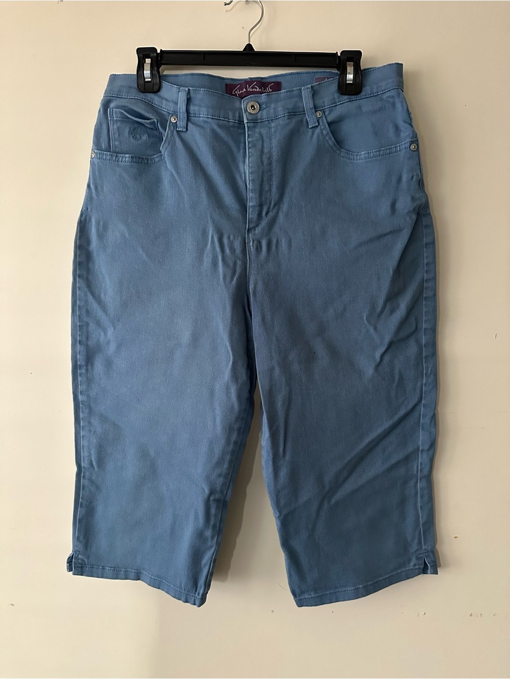 Gloria Vanderbilt Light Blue Men’s Flat Front Shorts